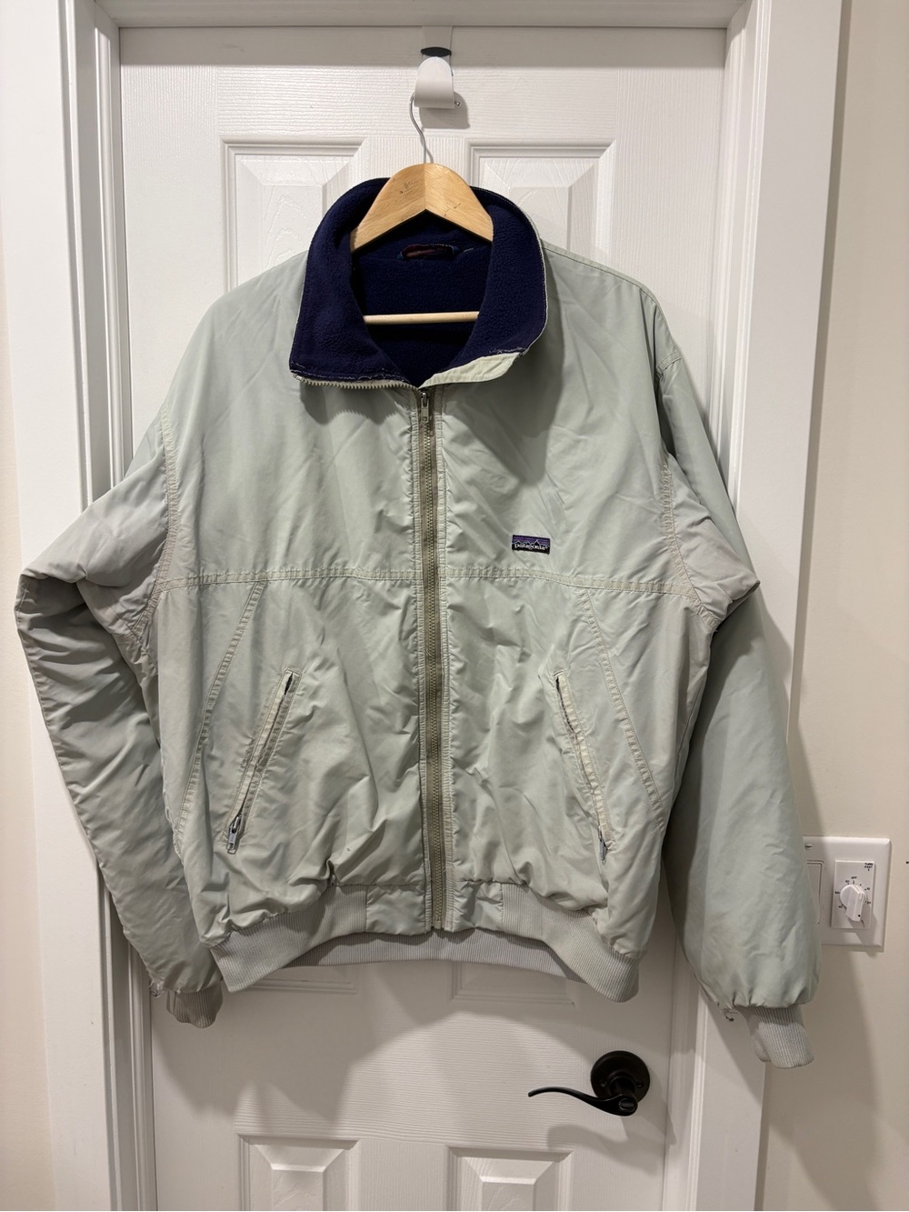 Vintage Patagonia Jacket Mens XL Fleece Lined Bomber Full Zip Synchilla USA